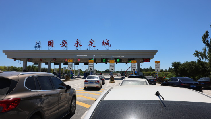 G95廊涿改扩建项目北半幅开启涿州方向通车运营测试